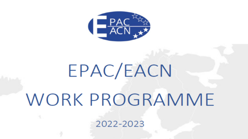 EPAC/EACN Work Programme 2022/2023
