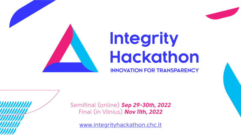Integrity Hackathon – Innovation for transparency