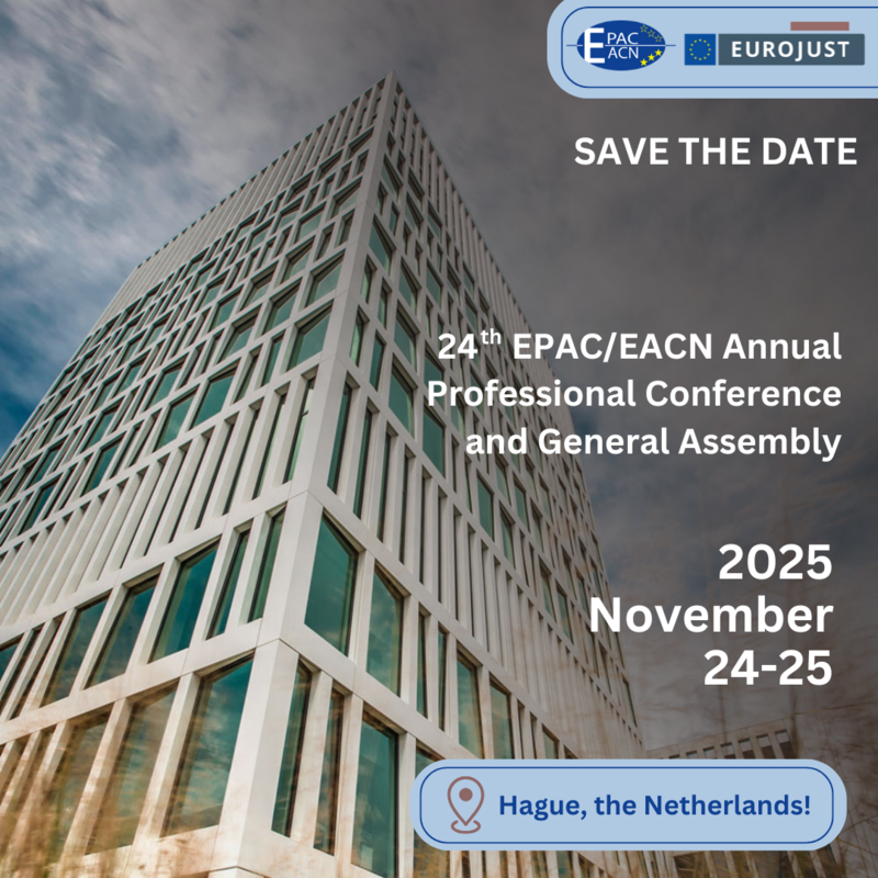 24th EPAC/EACN Annual Proffesional Conference and General Assembly will take place in the Netherlands