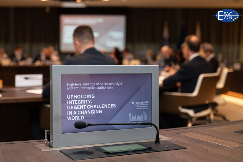 High-Level Meeting of Police Oversight and Anti-Corruption Authorities under the title “Upholding Integrity: Urgent Challenges in a Changing World”